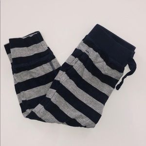 GAP Navy and Gray Stripe Toddler Jogger